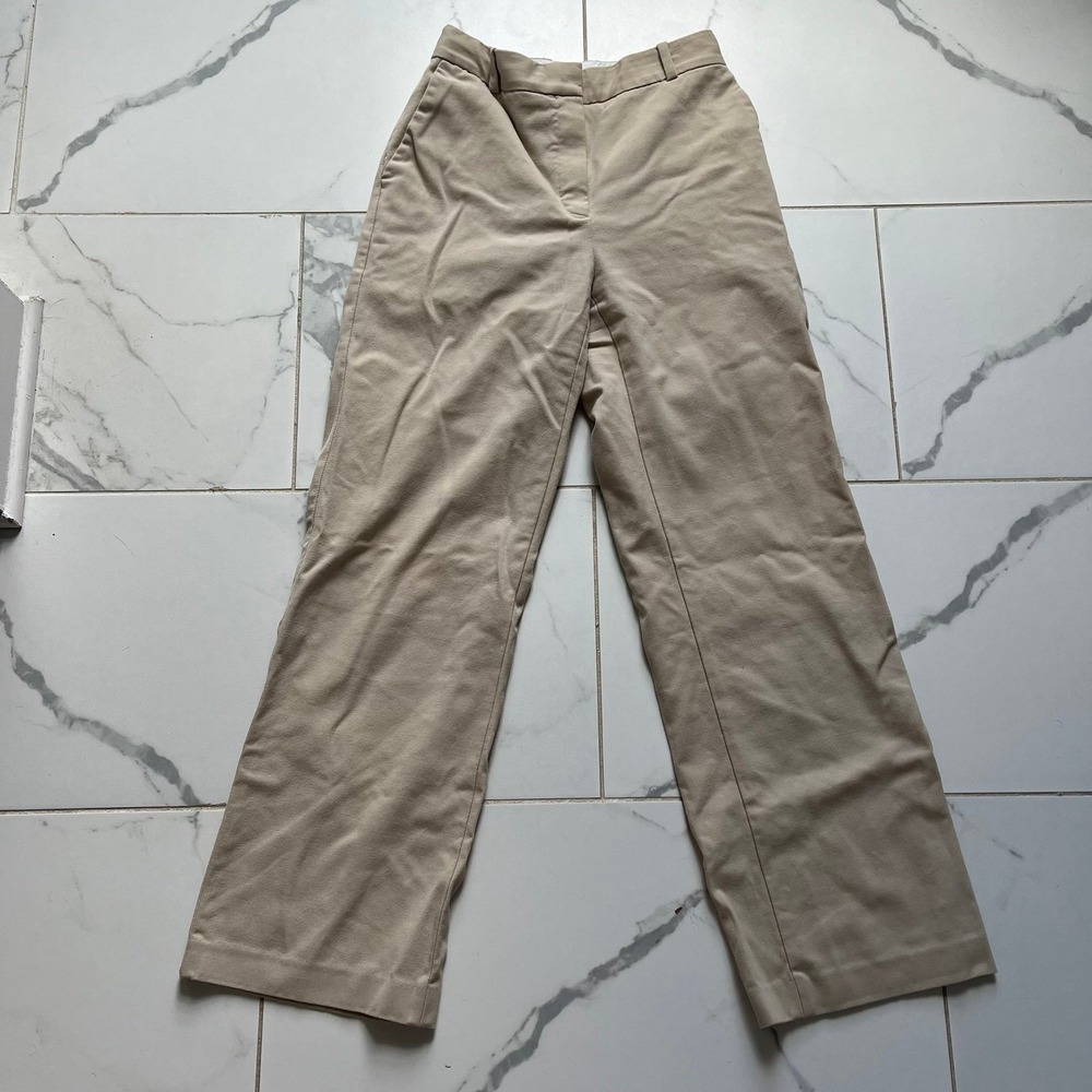 Aritzia Babaton Agency Pant Tan Color sz 4
